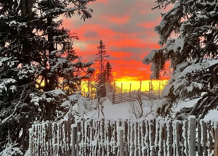 Casa de Férias Mountain With Private Terrace By Mjogetjonn Veggli